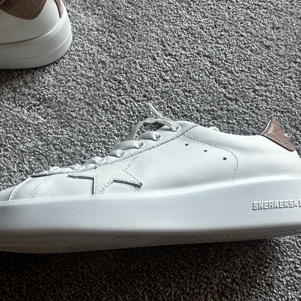 NEW without tags Golden Goose Purestar White and Brown - Picture 5 of 10